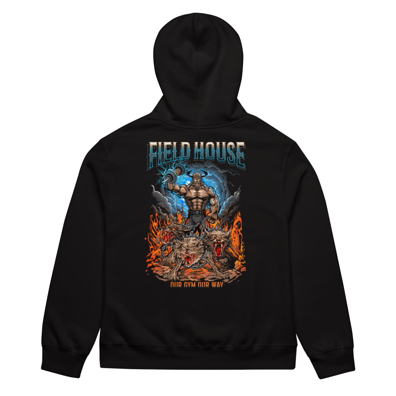 Oversized heavyweight hoodie - Image 3